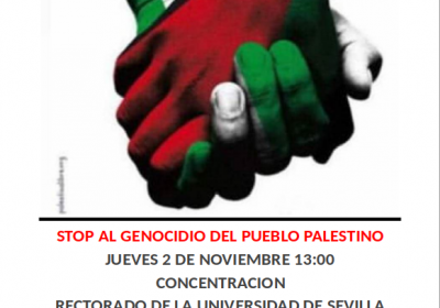 STOP al genocidio del pueblo Palestino